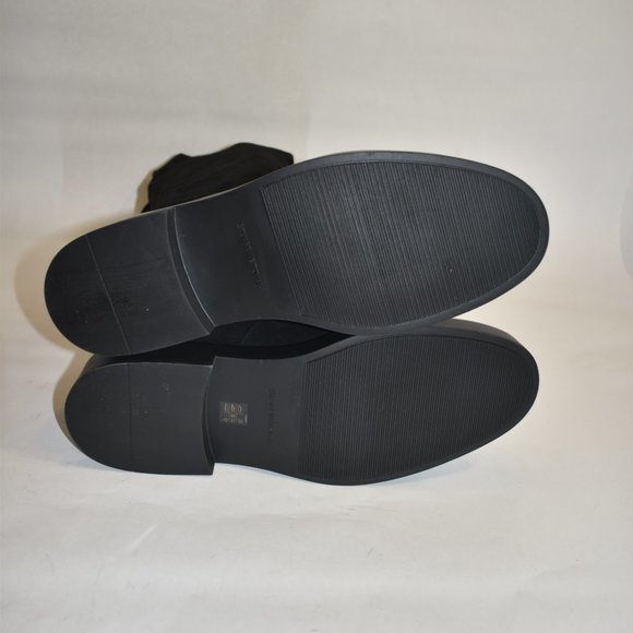 Stuart Weitzman Mara Over the Knee Platform Boot Black Suede Size 12 B - Picture 9 of 10